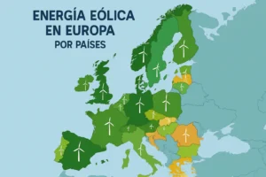 energía eólica en Europa por países