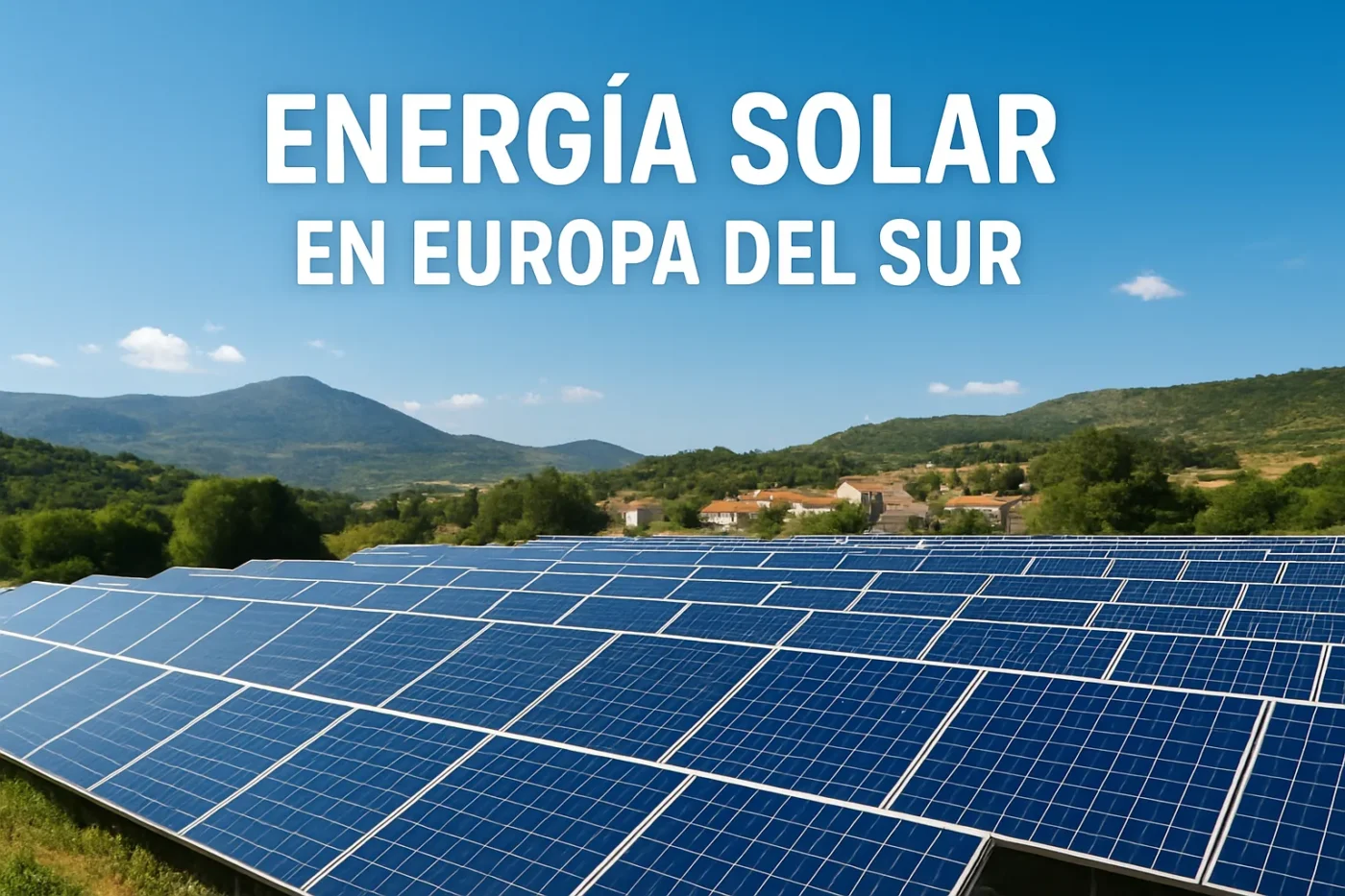 energia-solar-en-Europa-en-Europa-del-Sur - Europa News 24h energía solar en Europa en Europa del Sur