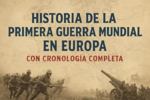 historia de la Primera Guerra Mundial en Europa con cronología completa