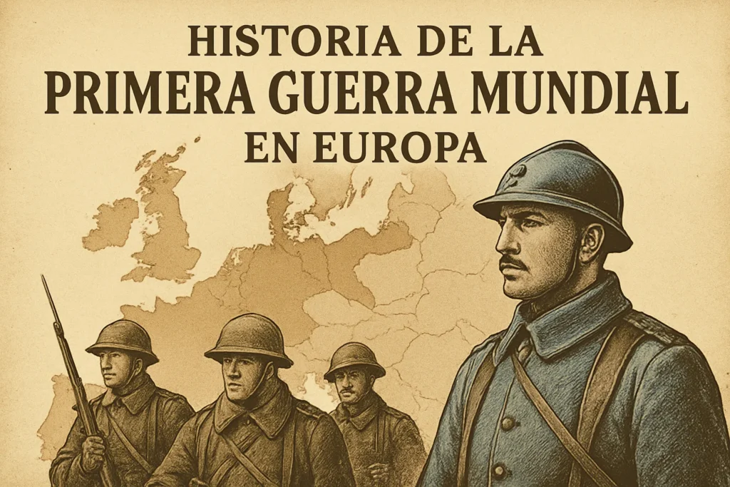 historia de la Primera Guerra Mundial en Europa con enfoque académico