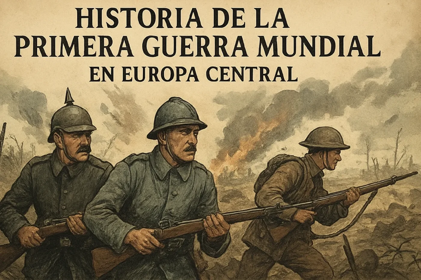 historia de la Primera Guerra Mundial en Europa en Europa Central