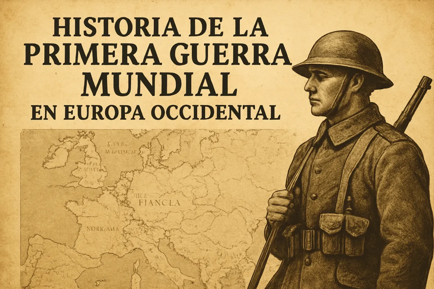 historia de la Primera Guerra Mundial en Europa en Europa Occidental