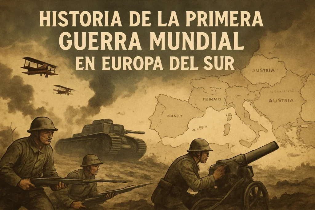 historia de la Primera Guerra Mundial en Europa en Europa del Sur