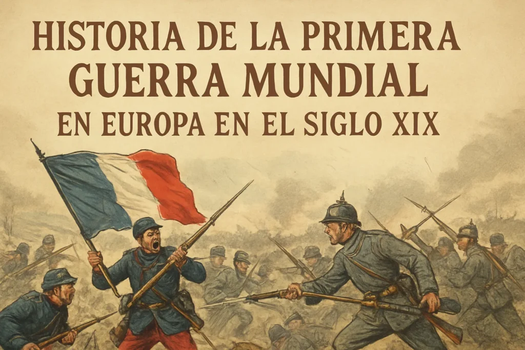 historia de la Primera Guerra Mundial en Europa en el siglo XIX
