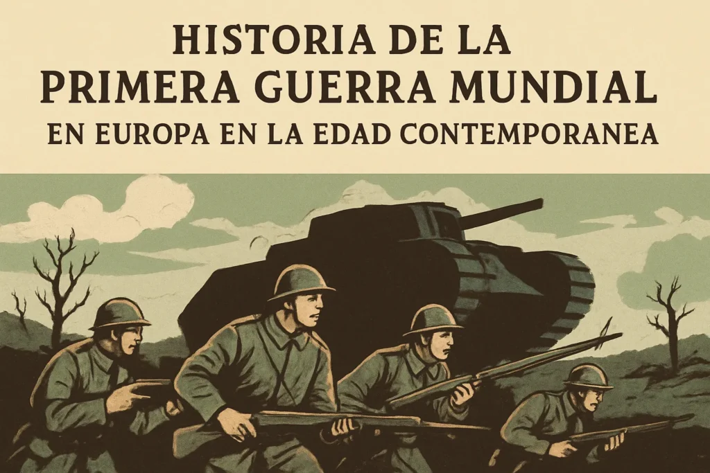 historia de la Primera Guerra Mundial en Europa en la Edad Contemporánea