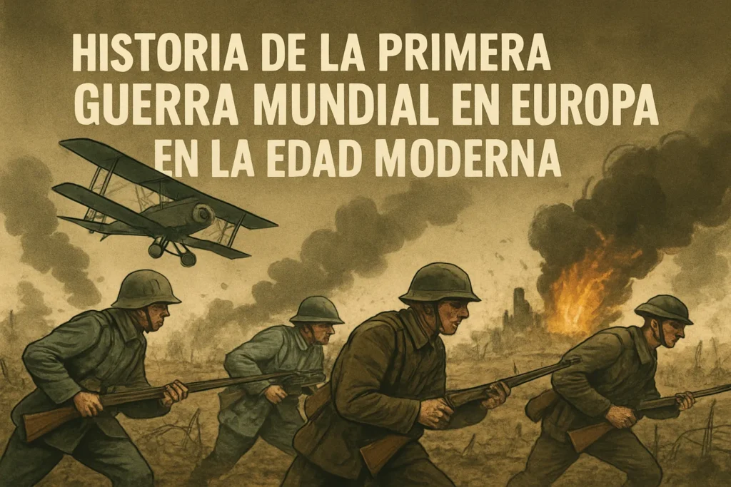 historia de la Primera Guerra Mundial en Europa en la Edad Moderna
