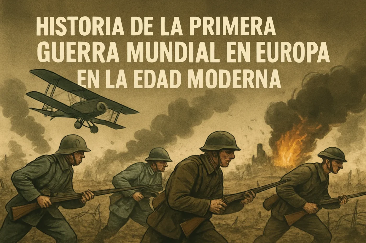 historia de la Primera Guerra Mundial en Europa en la Edad Moderna