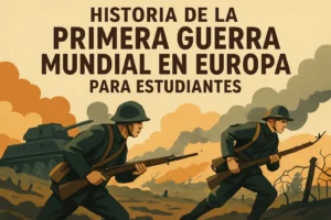 historia de la Primera Guerra Mundial en Europa para estudiantes