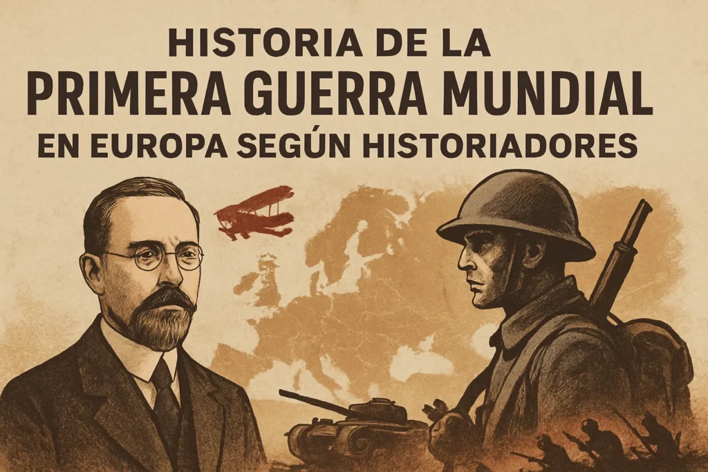 historia de la Primera Guerra Mundial en Europa según historiadores