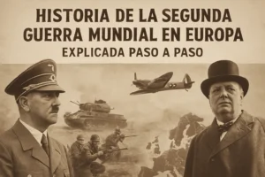 historia de la Segunda Guerra Mundial en Europa explicada paso a paso