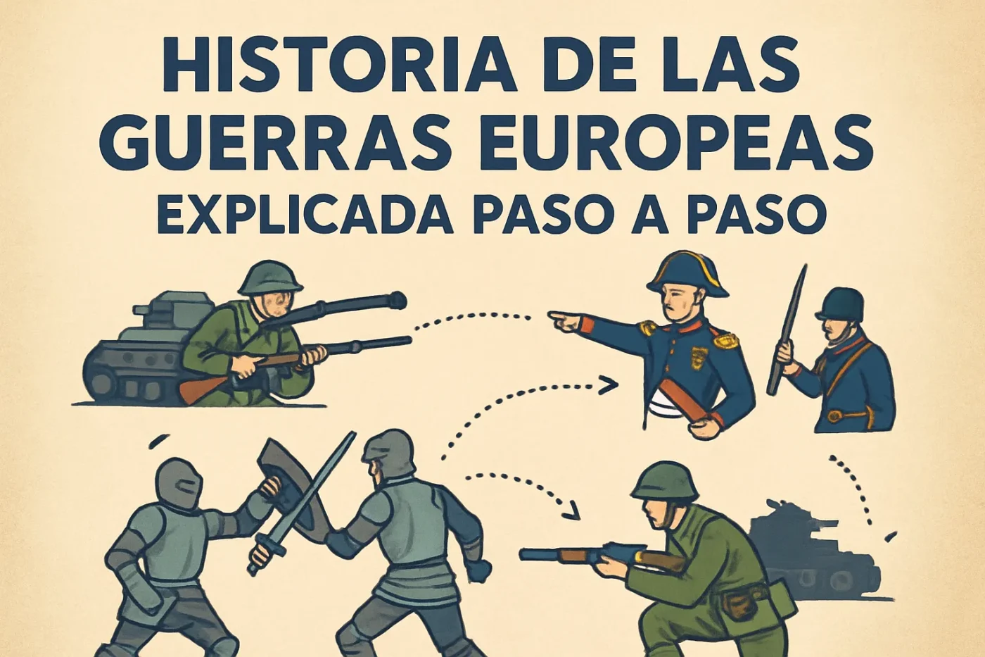 historia de las guerras europeas explicada paso a paso