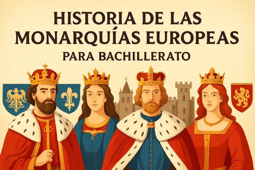 historia de las monarquías europeas para bachillerato