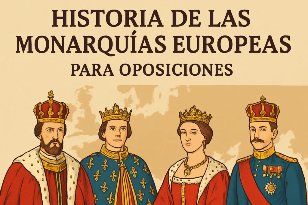 historia de las monarquías europeas para oposiciones