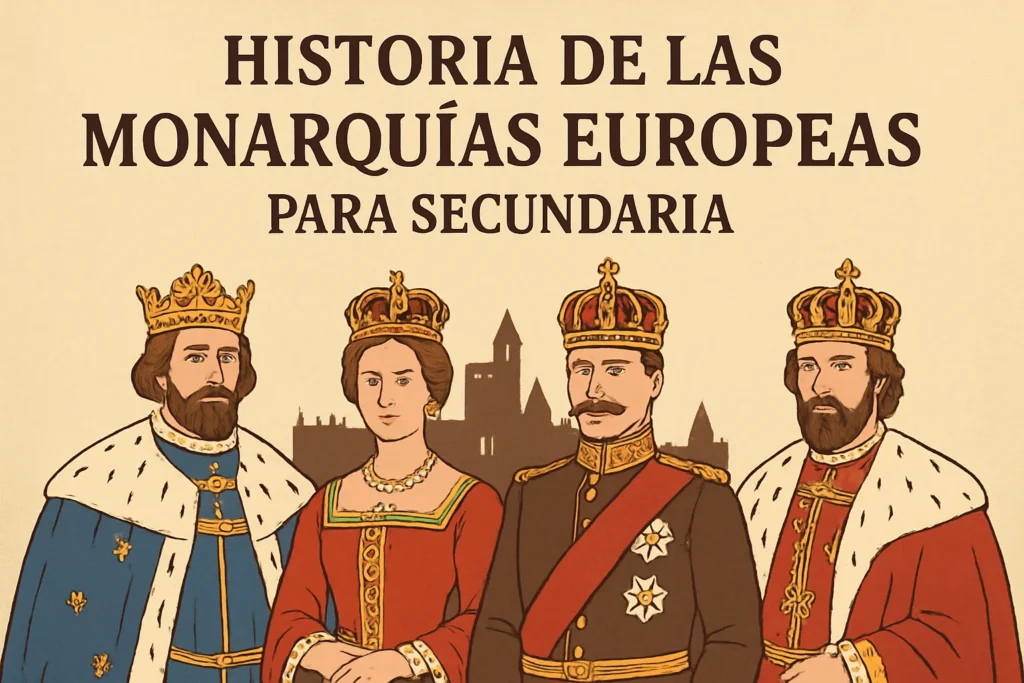 historia de las monarquías europeas para secundaria
