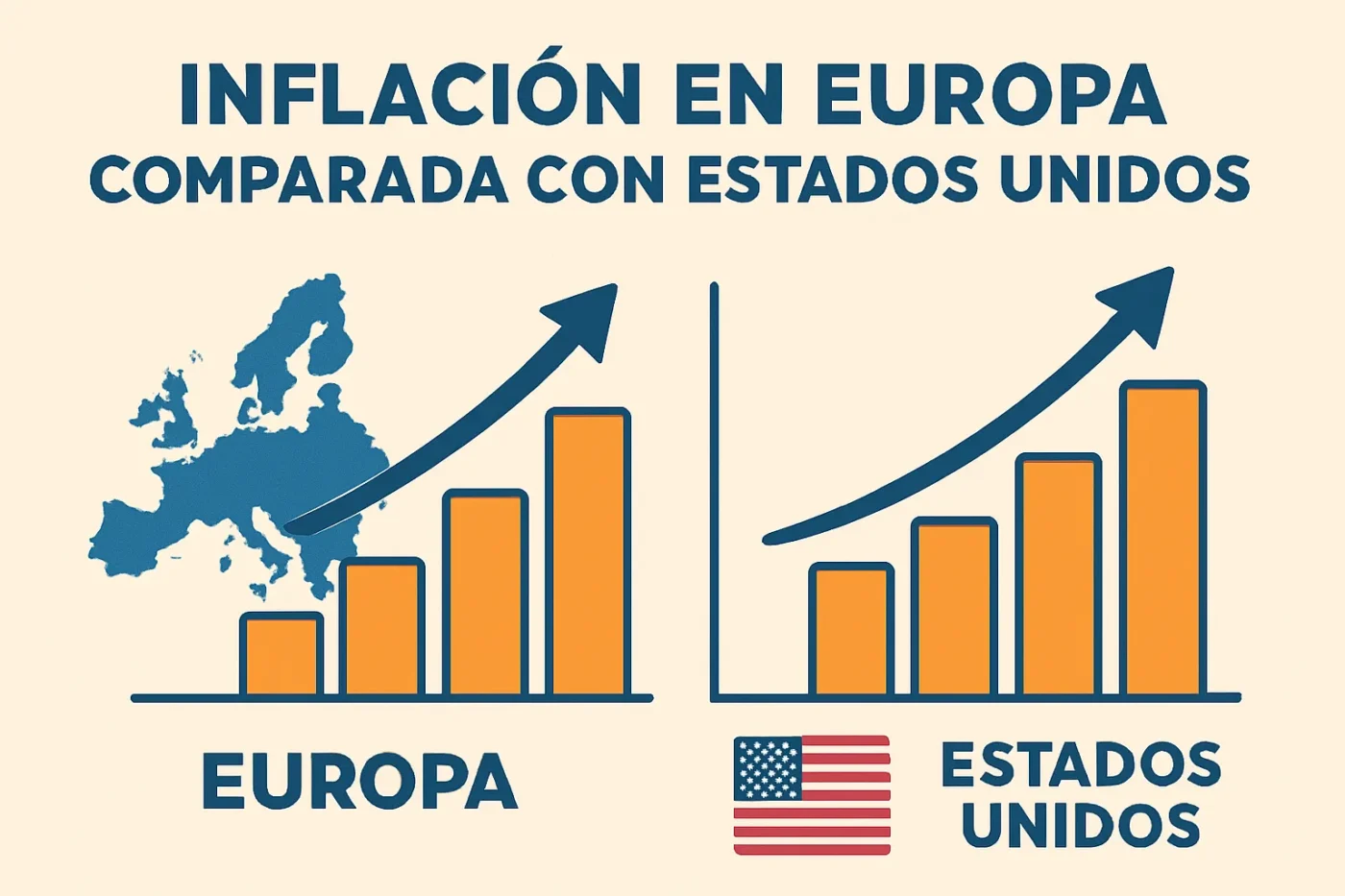 inflacion-en-Europa-comparada-con-Estados-Unidos - Europa News 24h inflación en Europa comparada con Estados Unidos