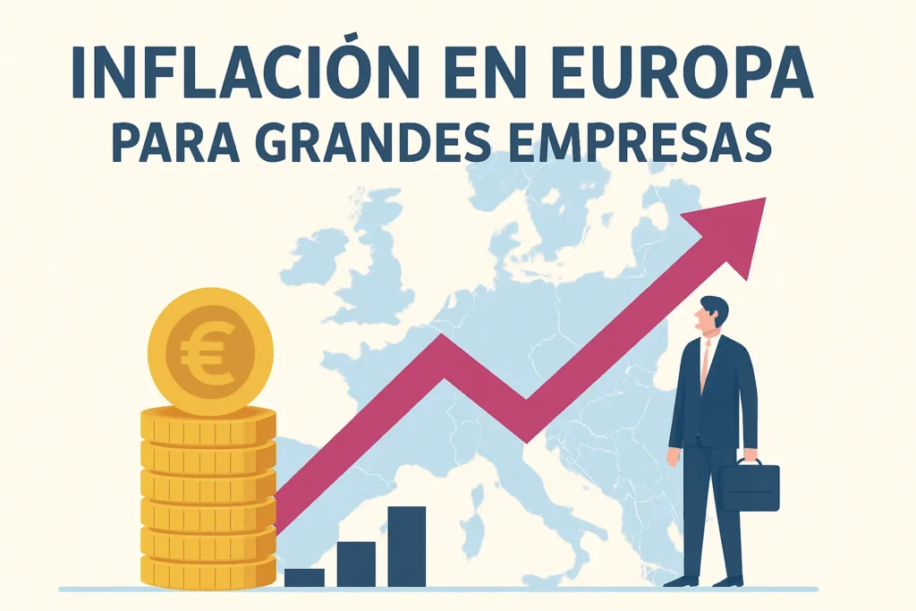 inflación en Europa para grandes empresas