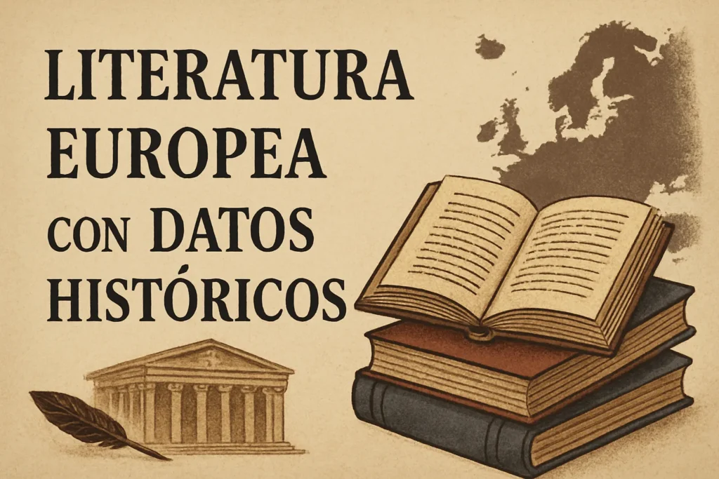 literatura europea con datos históricos