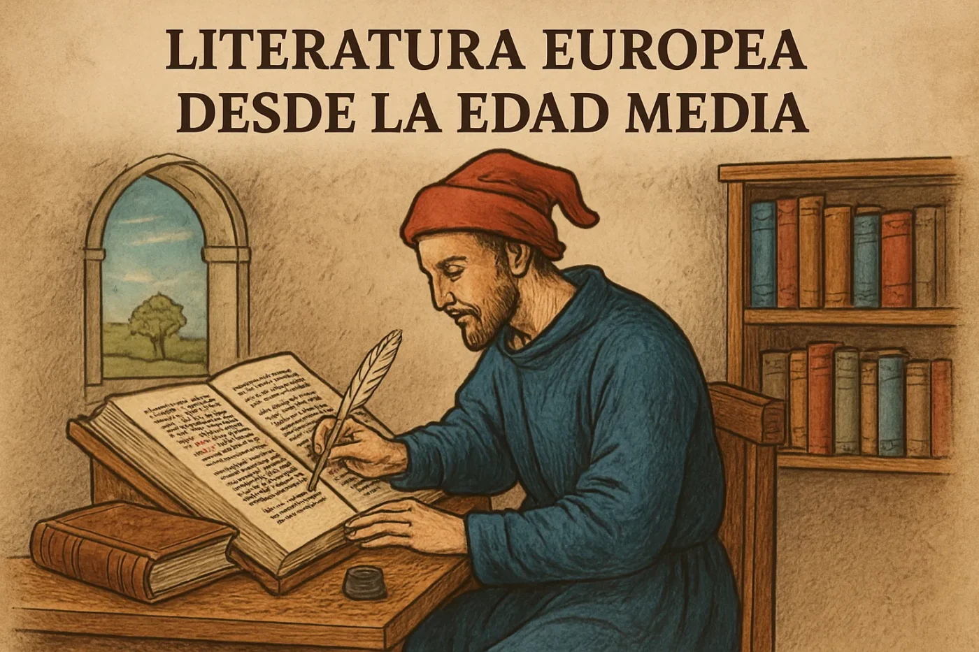 literatura-europea-desde-la-Edad-Media - Europa News 24h literatura europea desde la Edad Media