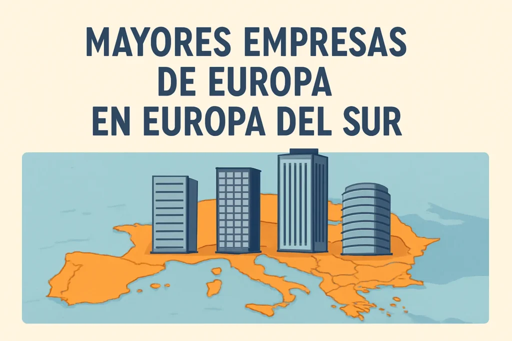 mayores empresas de Europa en Europa del Sur