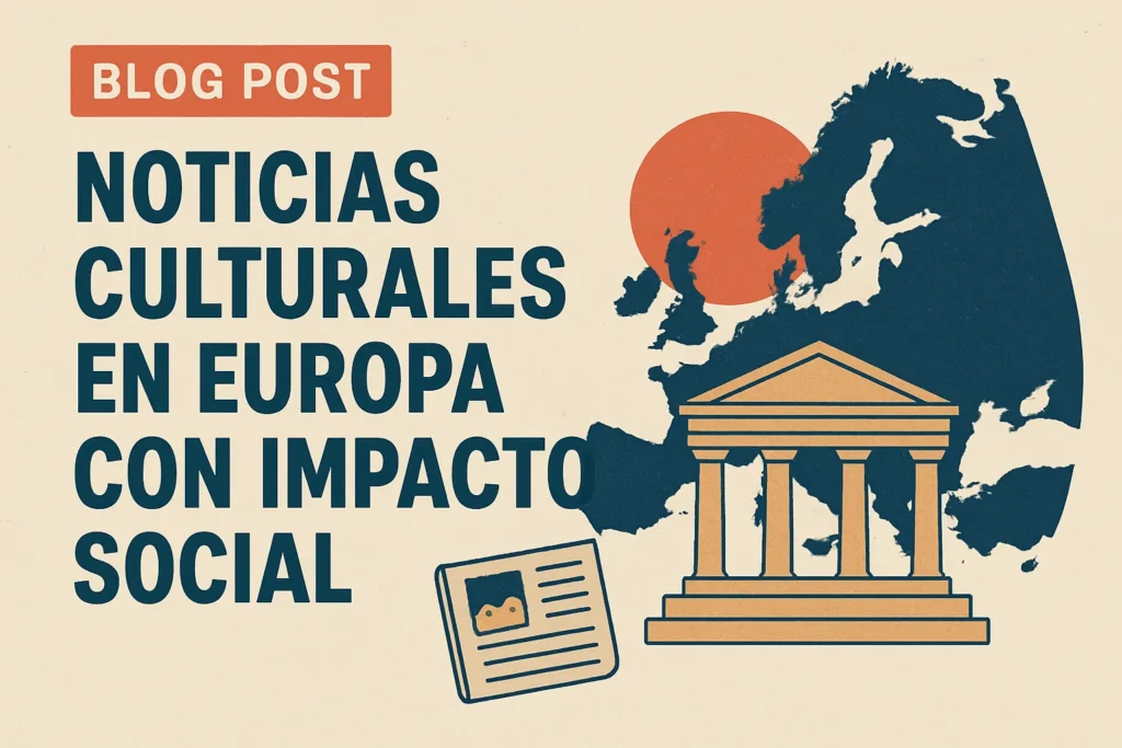 noticias culturales en Europa con impacto social