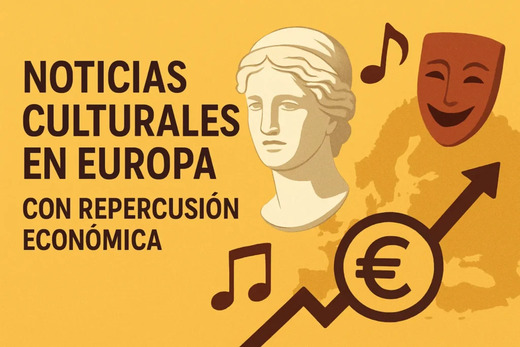 noticias culturales en Europa con repercusión económica