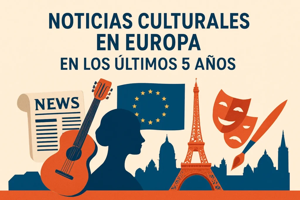 noticias culturales en Europa en los últimos 5 años