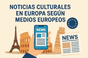 noticias culturales en Europa según medios europeos