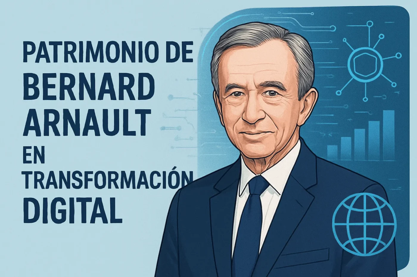 patrimonio de Bernard Arnault en transformación digital