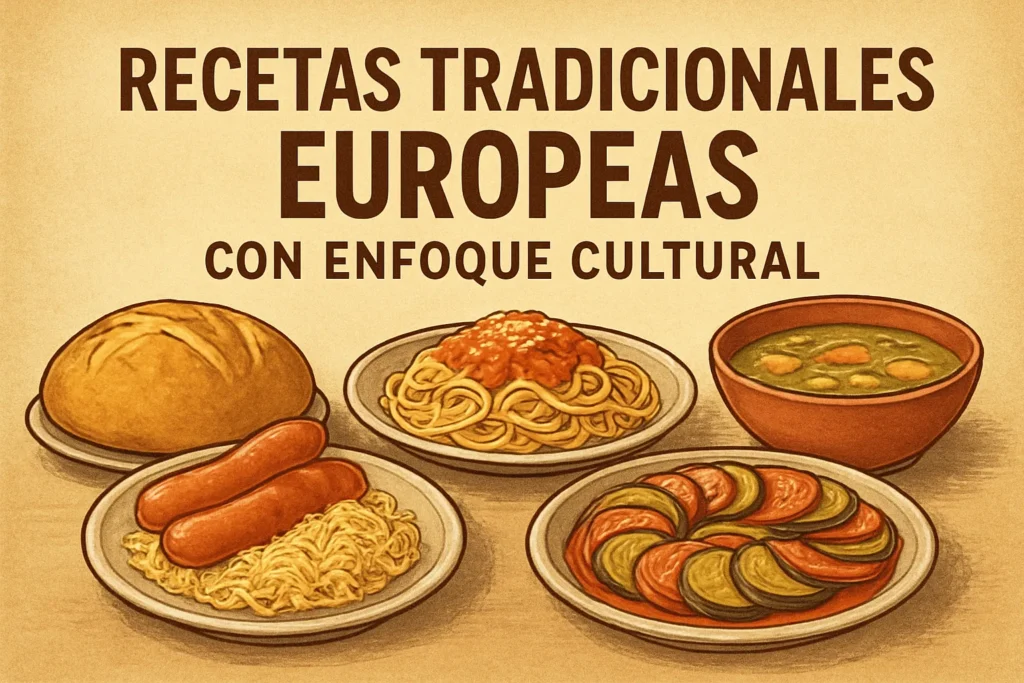 recetas tradicionales europeas con enfoque cultural