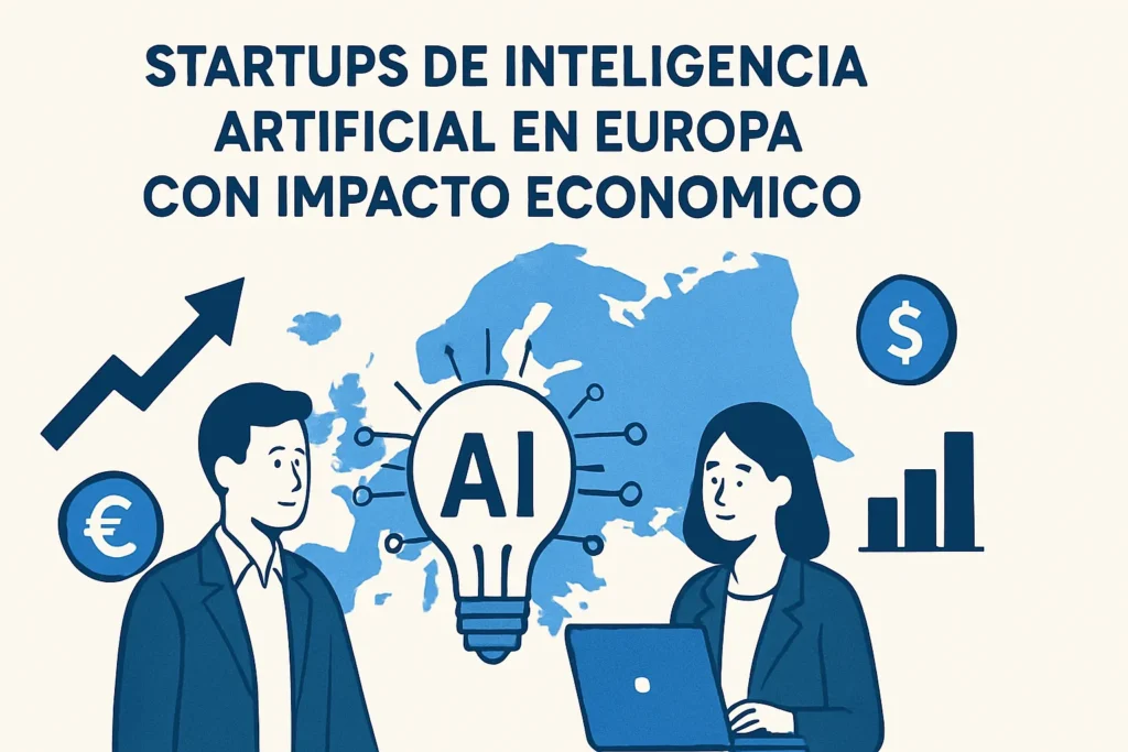 startups de inteligencia artificial en Europa con impacto económico