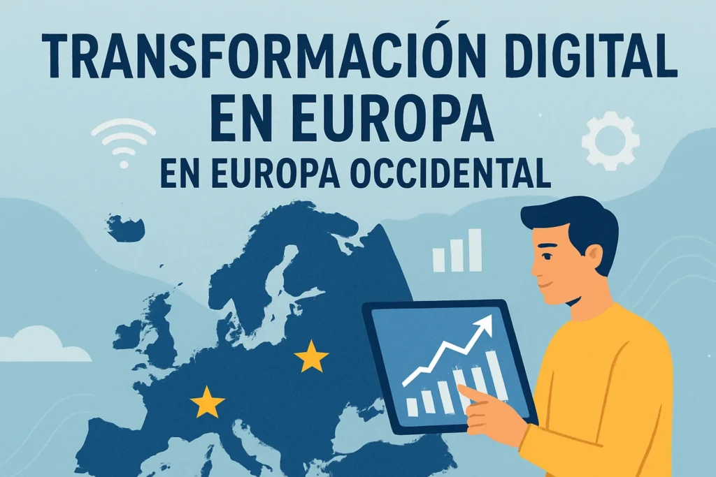 transformación digital en Europa en Europa Occidental