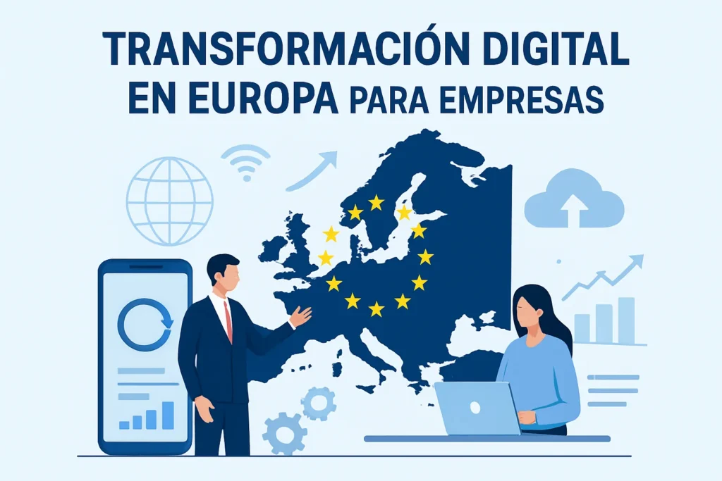 transformación digital en Europa para empresas