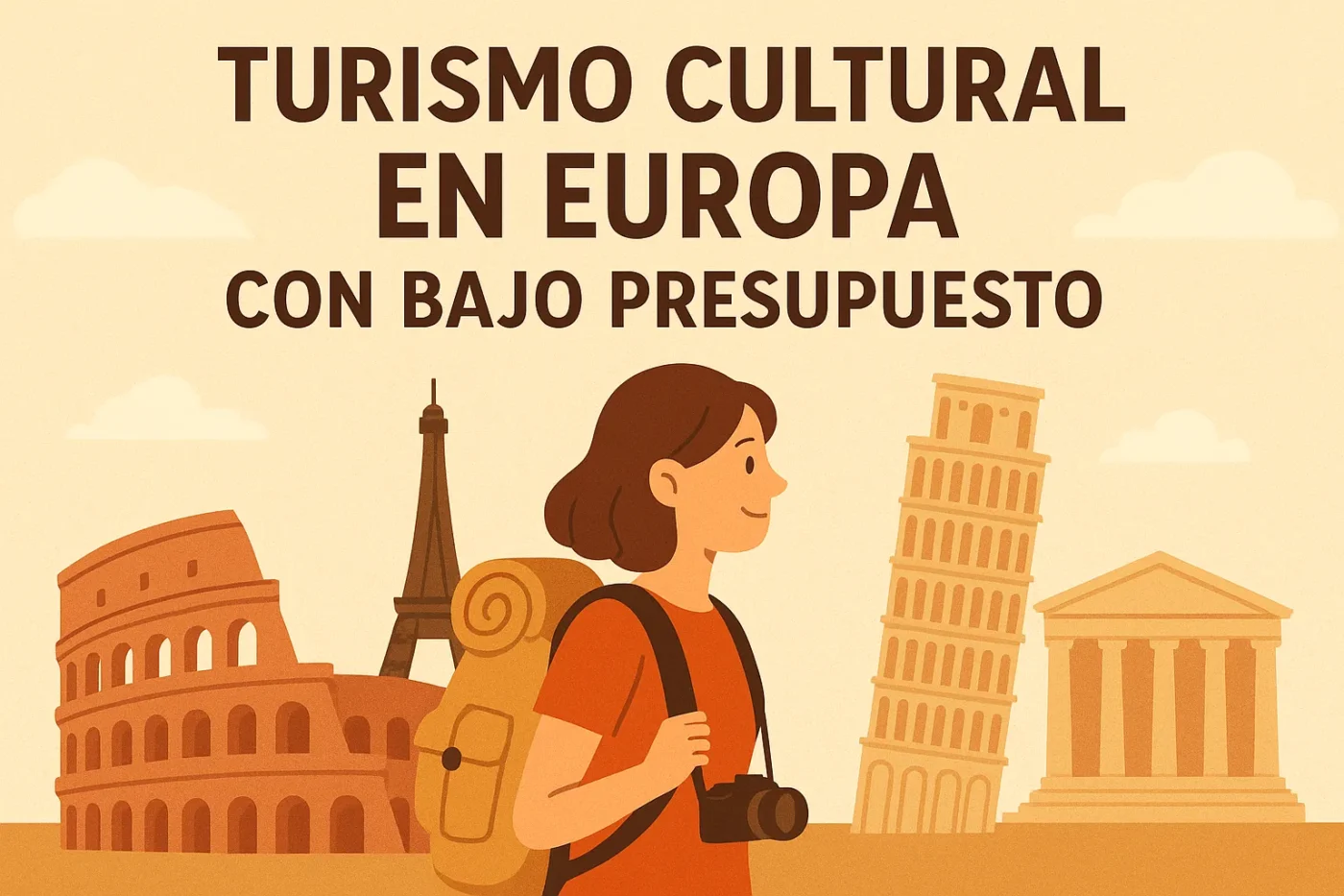 turismo cultural en Europa con bajo presupuesto