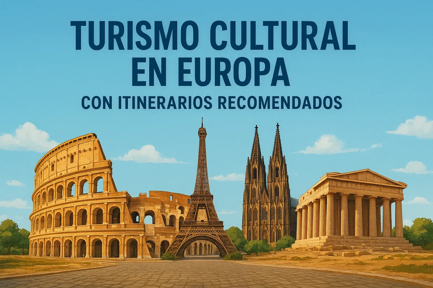 turismo cultural en Europa con itinerarios recomendados