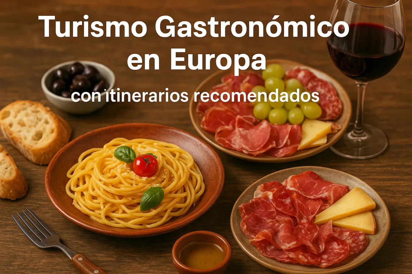 turismo gastronómico en Europa con itinerarios recomendados