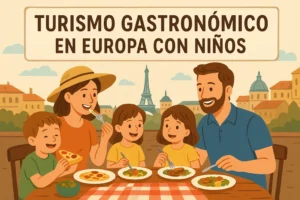 turismo gastronómico en Europa con niños