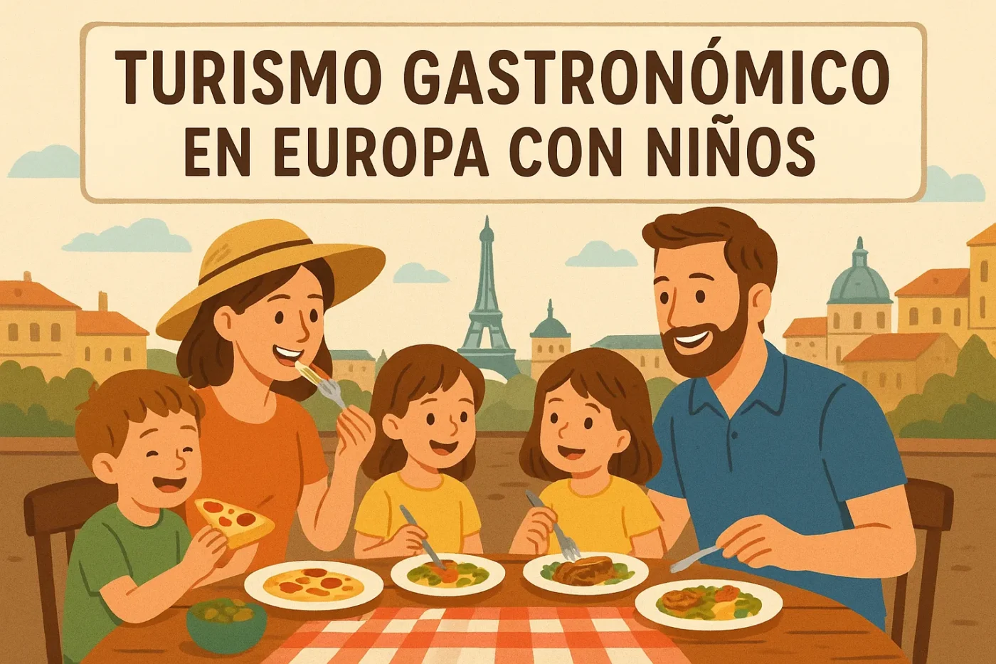 turismo gastronómico en Europa con niños