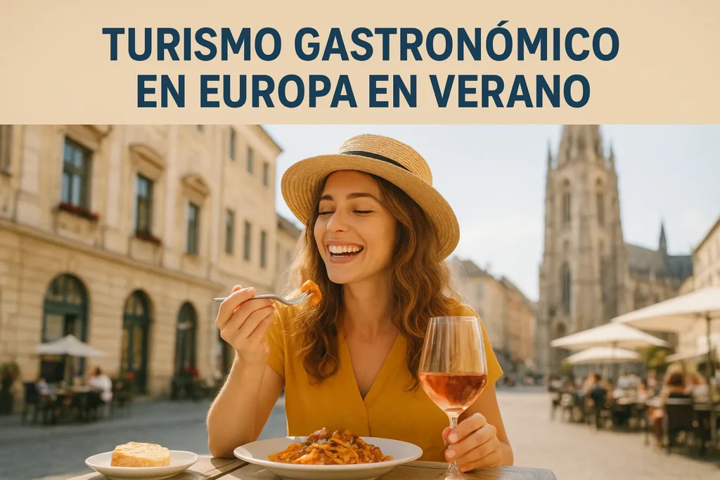 turismo gastronómico en Europa en verano