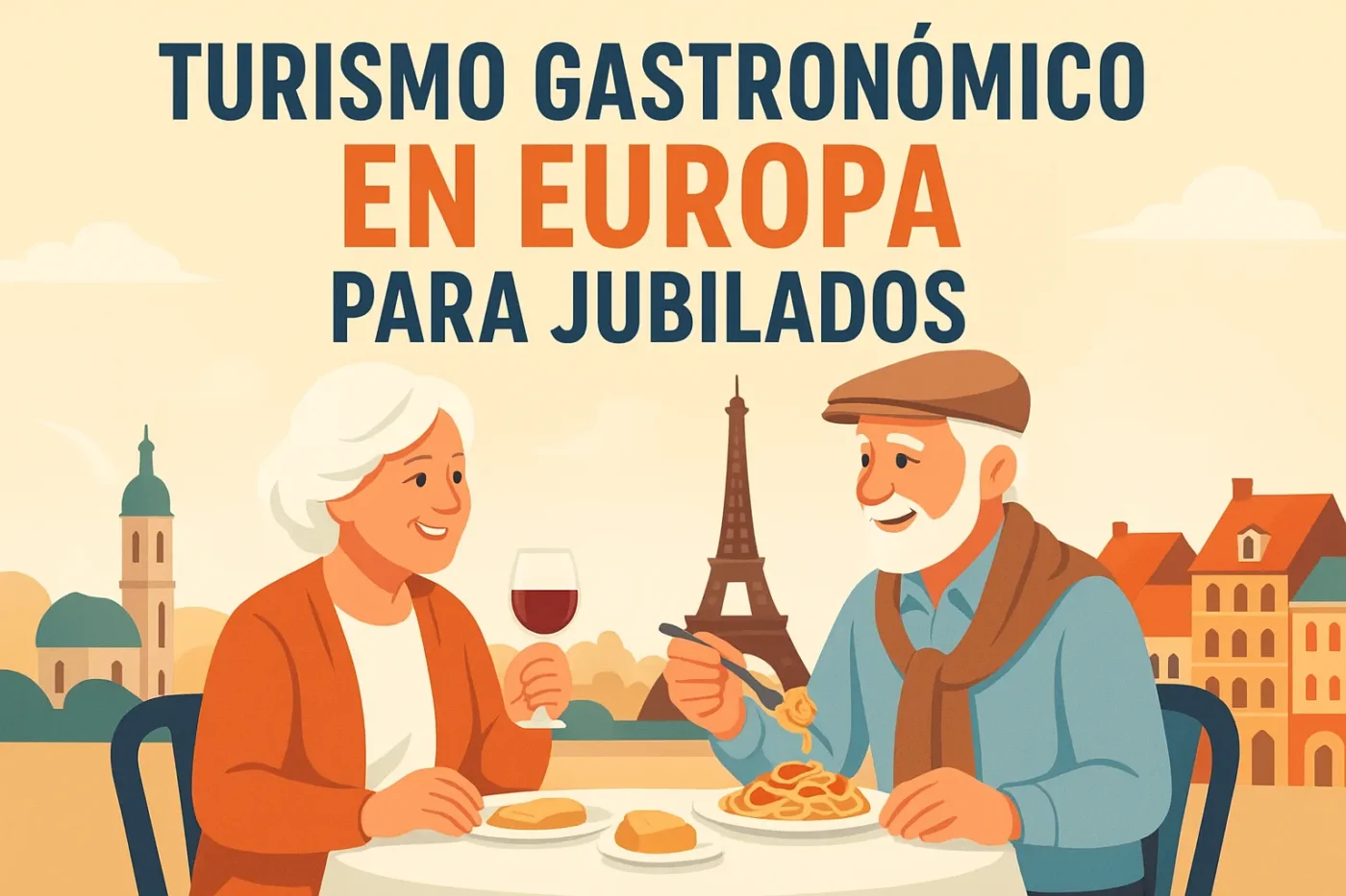 turismo gastronómico en Europa para jubilados