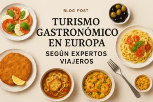 turismo gastronómico en Europa según expertos viajeros