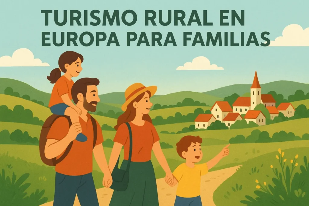 turismo rural en Europa para familias