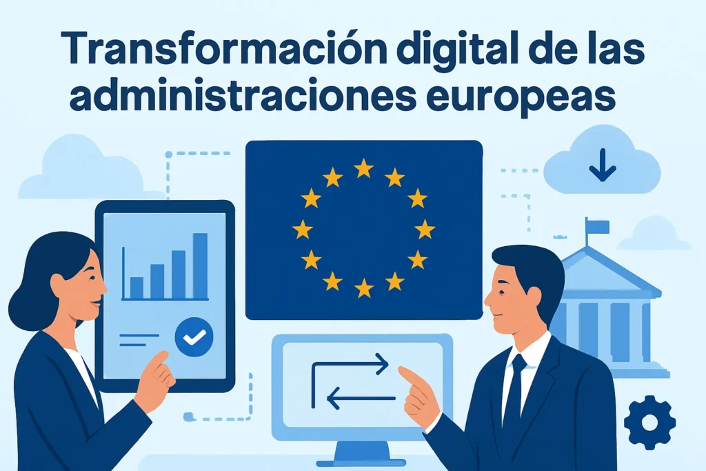 Transformación digital de las administraciones europeas