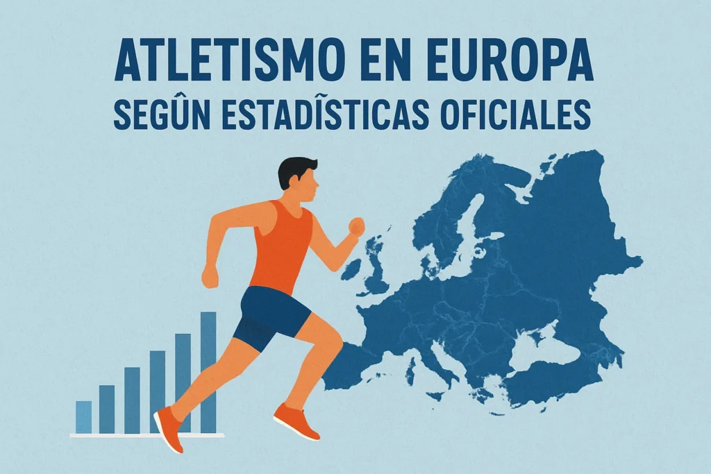 atletismo en Europa según estadísticas oficiales