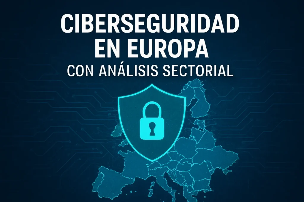 ciberseguridad en Europa con análisis sectorial