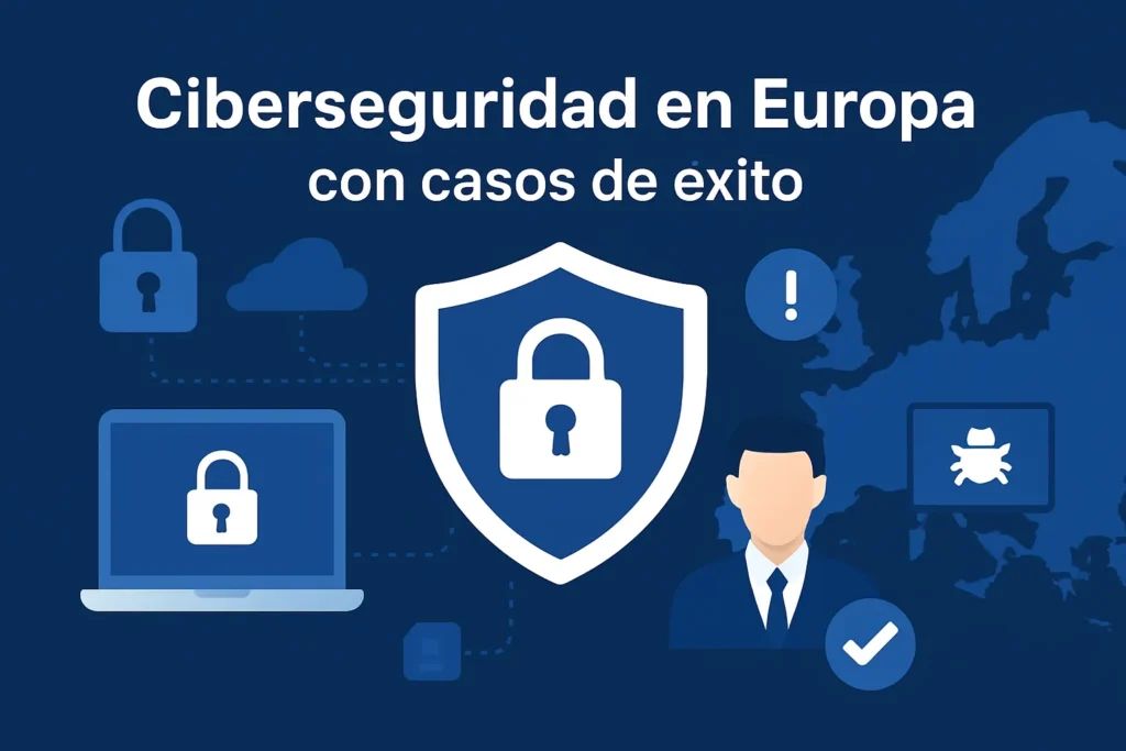 ciberseguridad en Europa con casos de éxito
