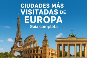 ciudades más visitadas de Europa con guía completa