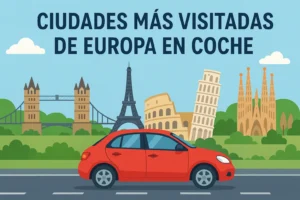 ciudades más visitadas de Europa en coche