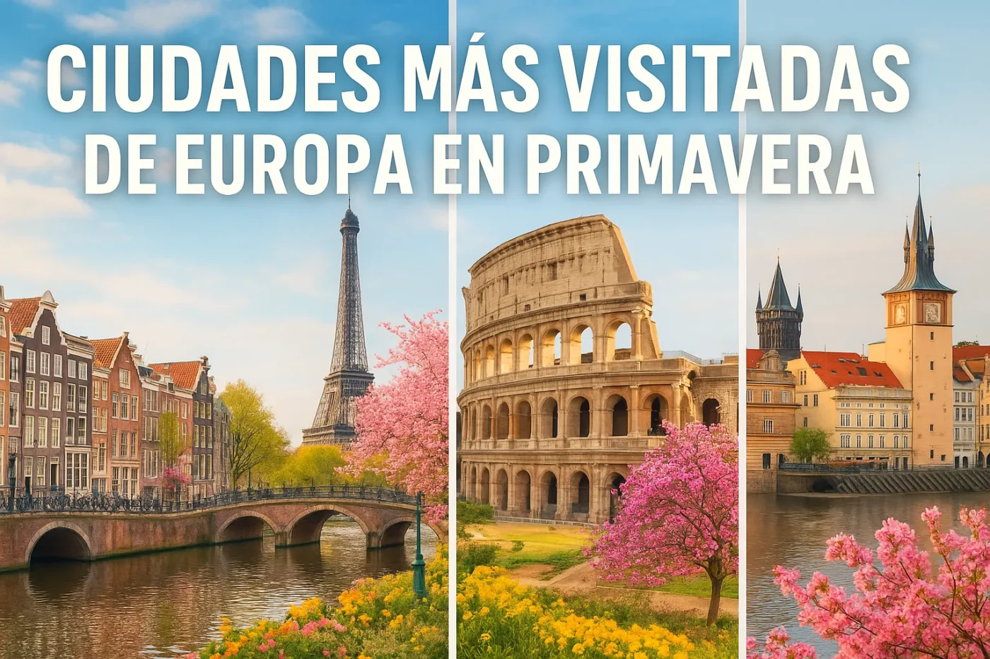ciudades-mas-visitadas-de-Europa-en-primavera - Europa News 24h ciudades más visitadas de Europa en primavera