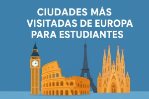 ciudades más visitadas de Europa para estudiantes