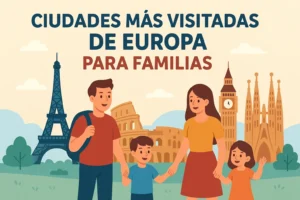 ciudades más visitadas de Europa para familias